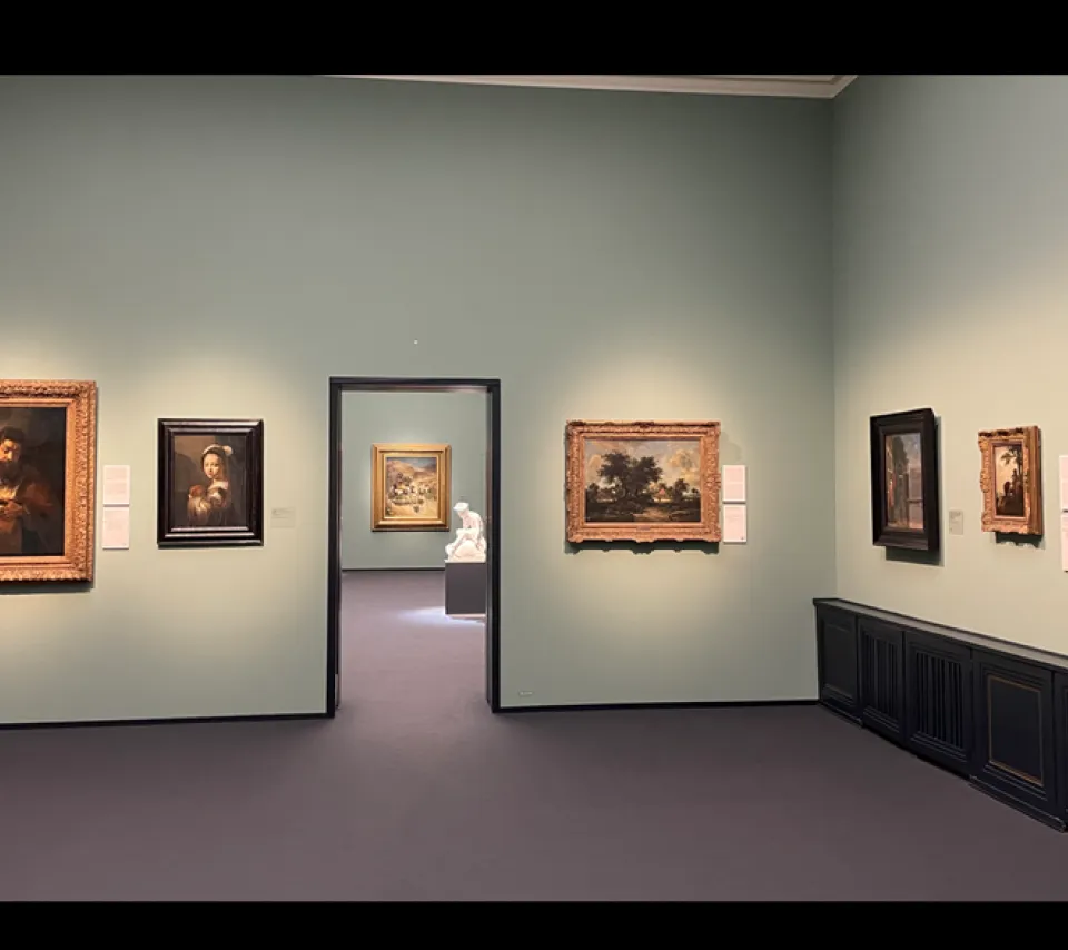 Vue d’une des salles d’exposition de la collection à la Kunsthaus Zürich. Photographie prise en octobre 2025 