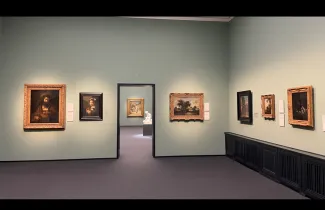 Vue d’une des salles d’exposition de la collection à la Kunsthaus Zürich. Photographie prise en octobre 2025 